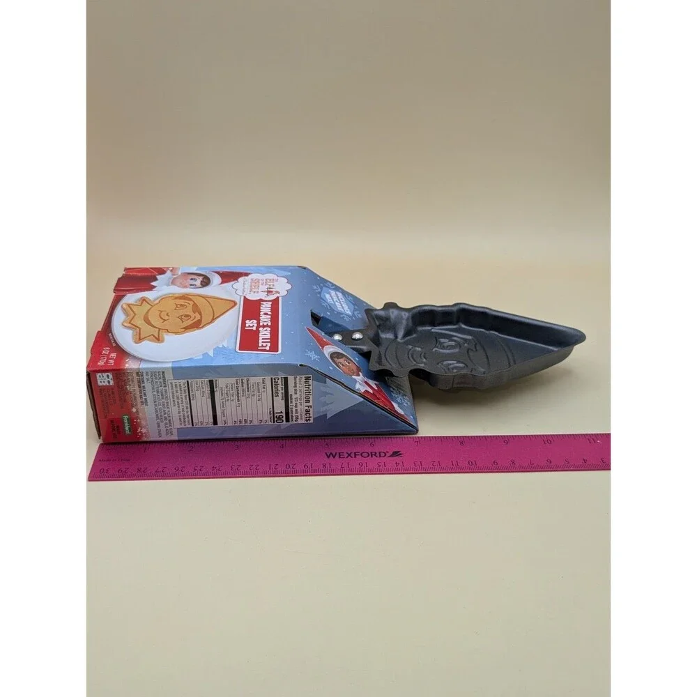 The Elf On The Shelf Pancake Skillet Set - Christmas Cooking Pancakes New In Box